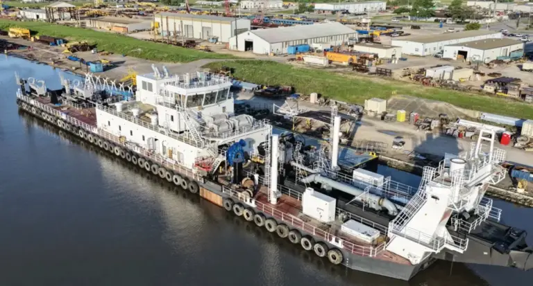 C&C Marine Approaches the Finish Line on Heavy-Duty 30-Inch Cutter Suction Dredger Construction