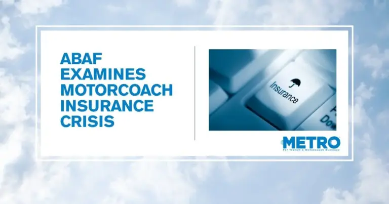 Crisis on the Horizon: American Bus Association Foundation Exposes the Straining Motorcoach Insurance Market