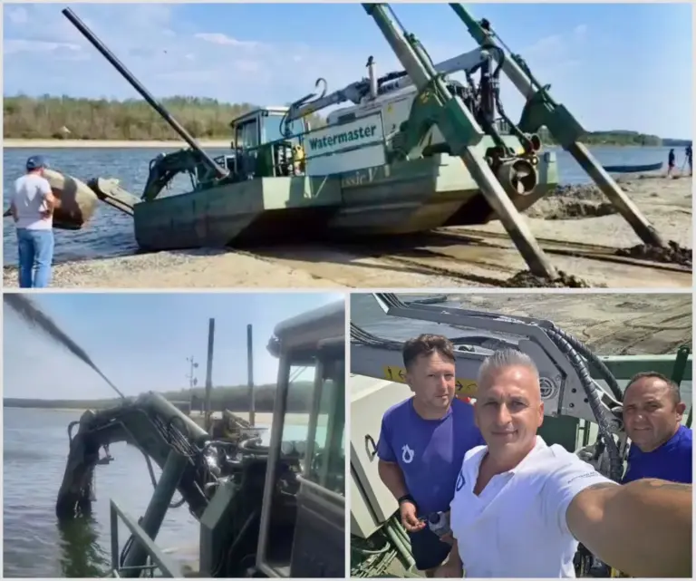 Emergency Danube Dredging Underway at Cernavodă: Securing Romania’s Nuclear Energy Lifeline Amid Severe Drought