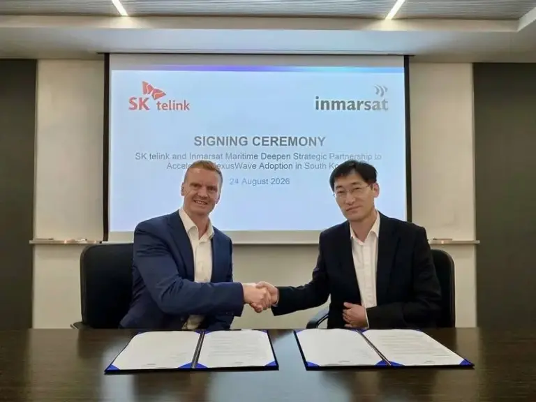 Inmarsat Maritime, SK telink to Advance NexusWave Adoption in South Korea