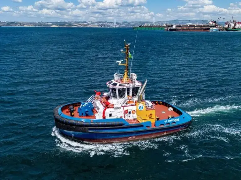Maritime Decarbonization in Latin America: Sanmar Shipyards Delivers IMO Tier III Tug ‘UT AMAZONAS’ to Ultratug Colombia