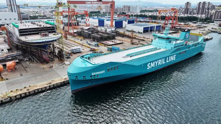 Maritime Modernization in the North Atlantic: Smyril Line Takes Delivery of Advanced RoRo Cargo Vessel ‘SKIPANES’