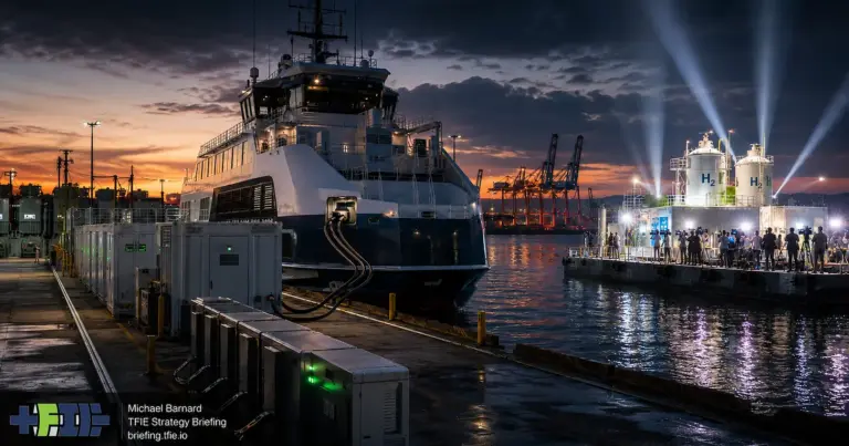 The Great Maritime Energy Illusion: Why Hydrogen Gets the Cameras While Batteries Do the Heavy Lifting