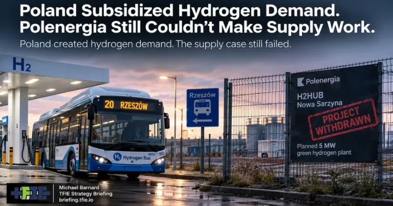 The Hydrogen Paradox: Why Poland’s Booming Bus Fleet Outpaced Its Green Fuel Supply