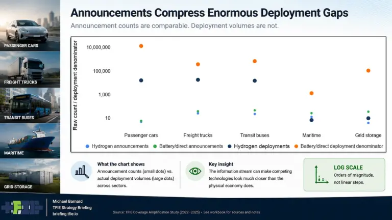 The Illusion of Scale: Why Hydrogen’s Narrative Density Masks a Massive Deployment Gap