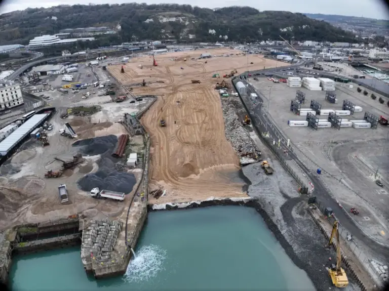 Transforming Britain’s Premier Gateway: Inside the Completion of the £53 Million Port of Dover Land Reclamation Project