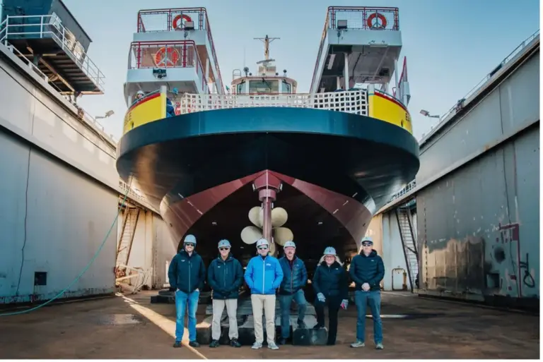 A New Era for Casco Bay: State-of-the-Art Hybrid Ferry Battery Steele Begins Journey to Maine