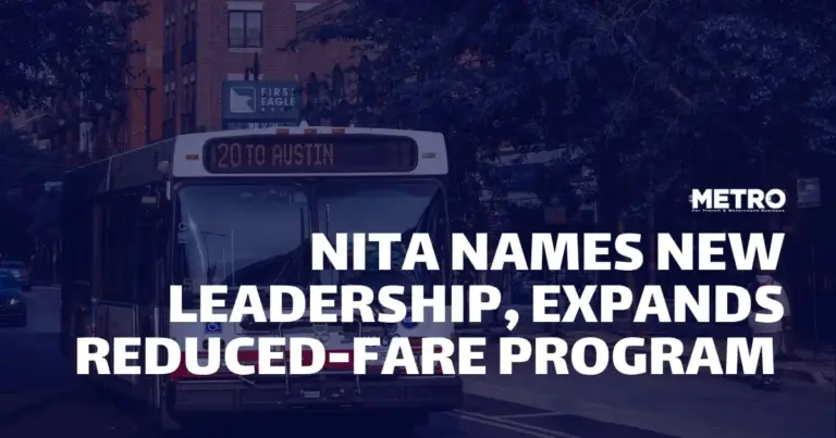 A New Era for Chicagoland Transit: NITA Inaugurates Leadership, Expands Regionwide Reduced Fares, and Implements Parking Reform