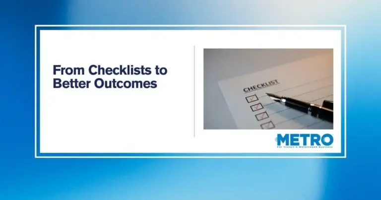 Beyond the Checklist: How Reliability-Centered Maintenance is Transforming Transit Operations