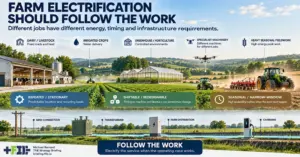 Beyond the Tractor: A Work-First Blueprint for Comprehensive Farm Electrification
