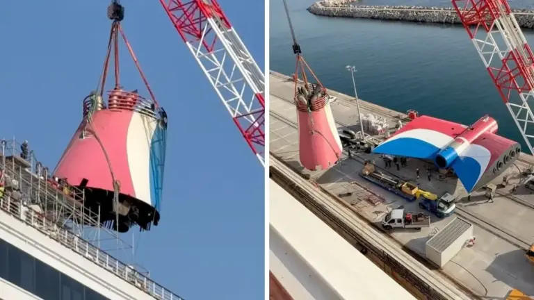 Carnival Freedom’s Remarkable Transformation: Inside the 2026 Mediterranean Dry Dock and Phoenix-Like Funnel Reconstruction