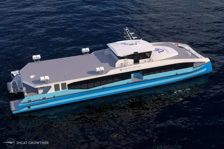 Construction Begins on Incat Crowther’s Third Generation Design for Majestic Fast Ferry