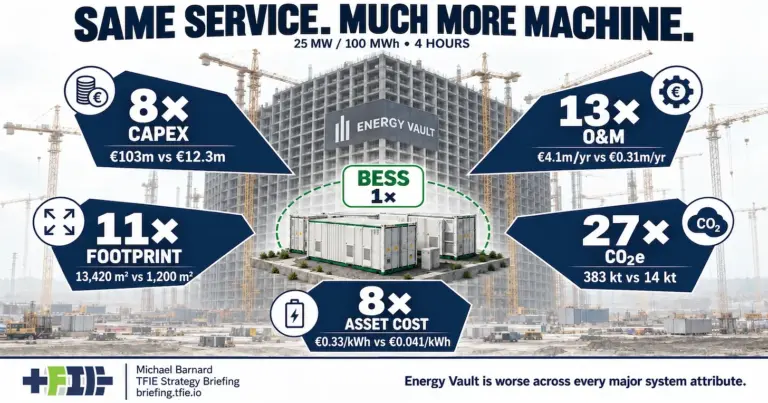 Gravity Versus Chemistry: An Investigative Analysis of Energy Vault’s Rudong Project and the Economic Reality of Grid-Scale Storage