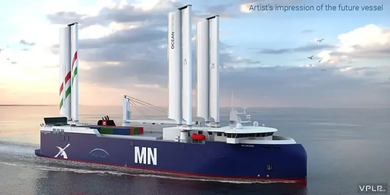 Modernizing Space Logistics: Compagnie Maritime Nantaise Orders Advanced Wind-Assisted RoRo Ship for European Space Sector