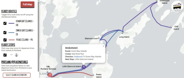Navigating the Future: Casco Bay Lines Unveils Real-Time Tracking with the Launch of the CBL Live Map