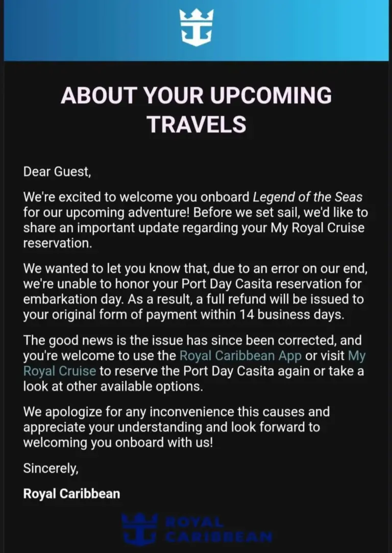 Royal Caribbean’s Casita Pricing Glitch Triggers Wave of Cancellations and Passenger Backlash Across Icon-Class Fleet