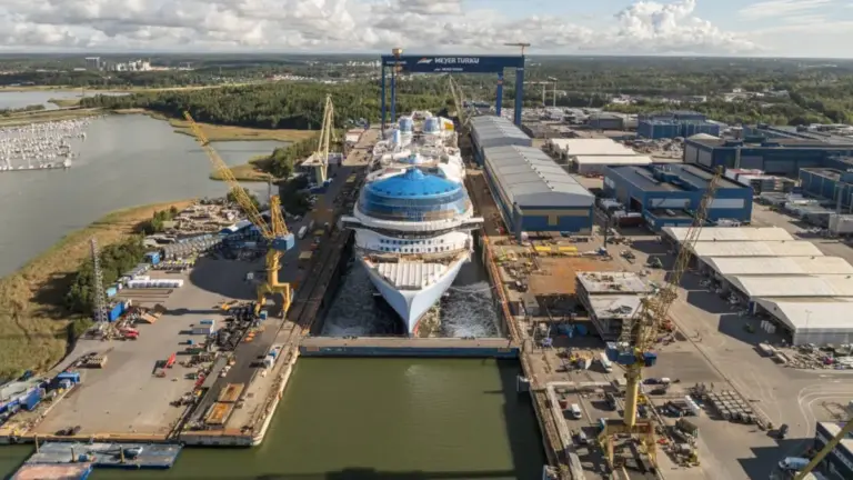 Setting a New Standard on the High Seas: Royal Caribbean’s Hero of the Seas Reaches Major Milestone with Historic Finnish Float-Out