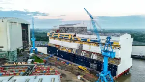 The Magic Takes Shape: Disney Cruise Line Hits Major Milestone as First ‘Gigablock’ of the Disney Believe Floats Out in Germany